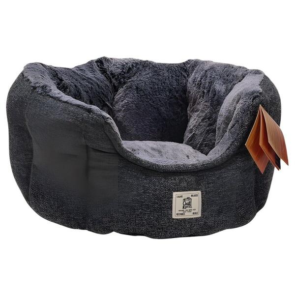 Nano Hundebett Chill Kuzzi Infrarot selbstwärmend - Hundekörbchen Ferninfrarot-Technologie ideal für Angsthunde zur Entspannung, waschbar